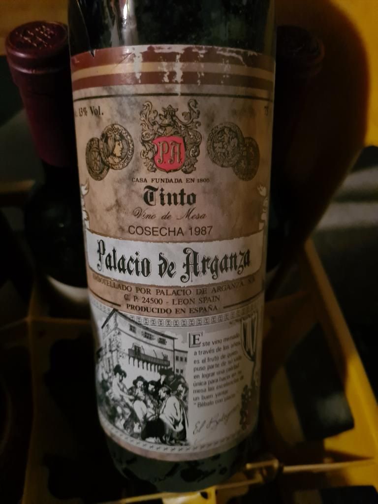 1985 Palacio de Arganza Vino de la Tierra de Castilla y León