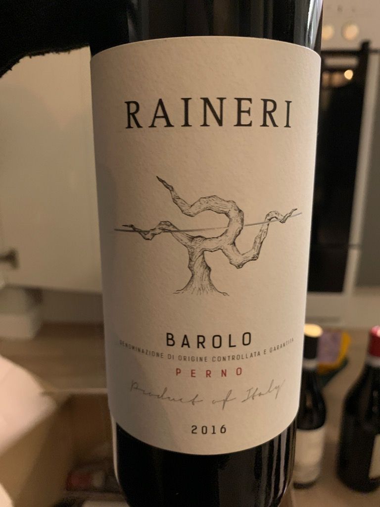 2016 Raineri Barolo Perno, Italy, Piedmont, Langhe, Barolo - CellarTracker