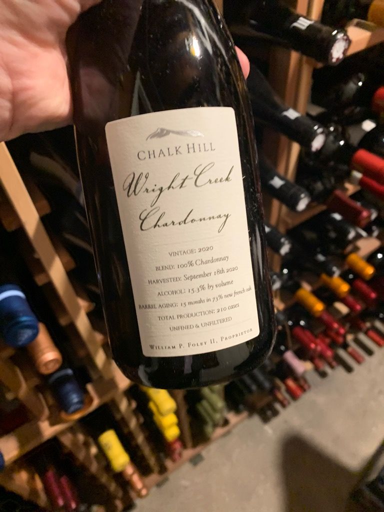 2020 Chalk Hill Chardonnay Wright Creek, USA, California, Sonoma County