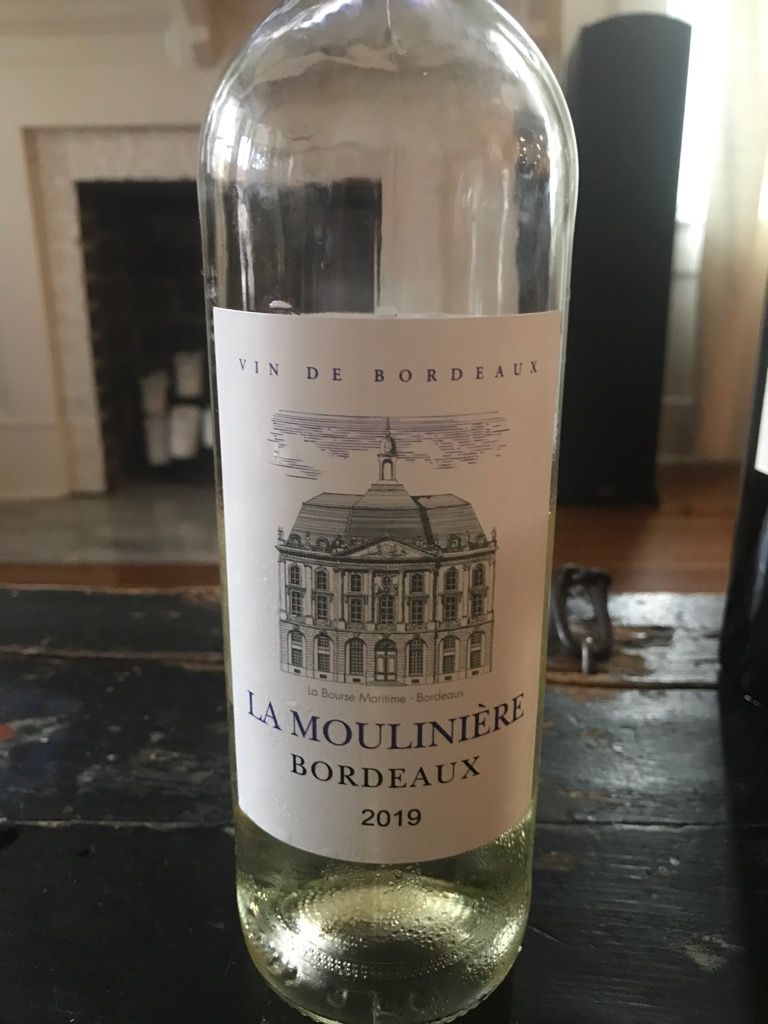 2020 Château La Mouliniere Blanc, France, Bordeaux CellarTracker