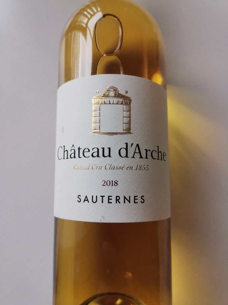 2018 Ch teau d Arche Sauternes CellarTracker