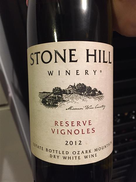 2008 Stone Hill Winery Vignoles, USA, Missouri, Hermann - CellarTracker