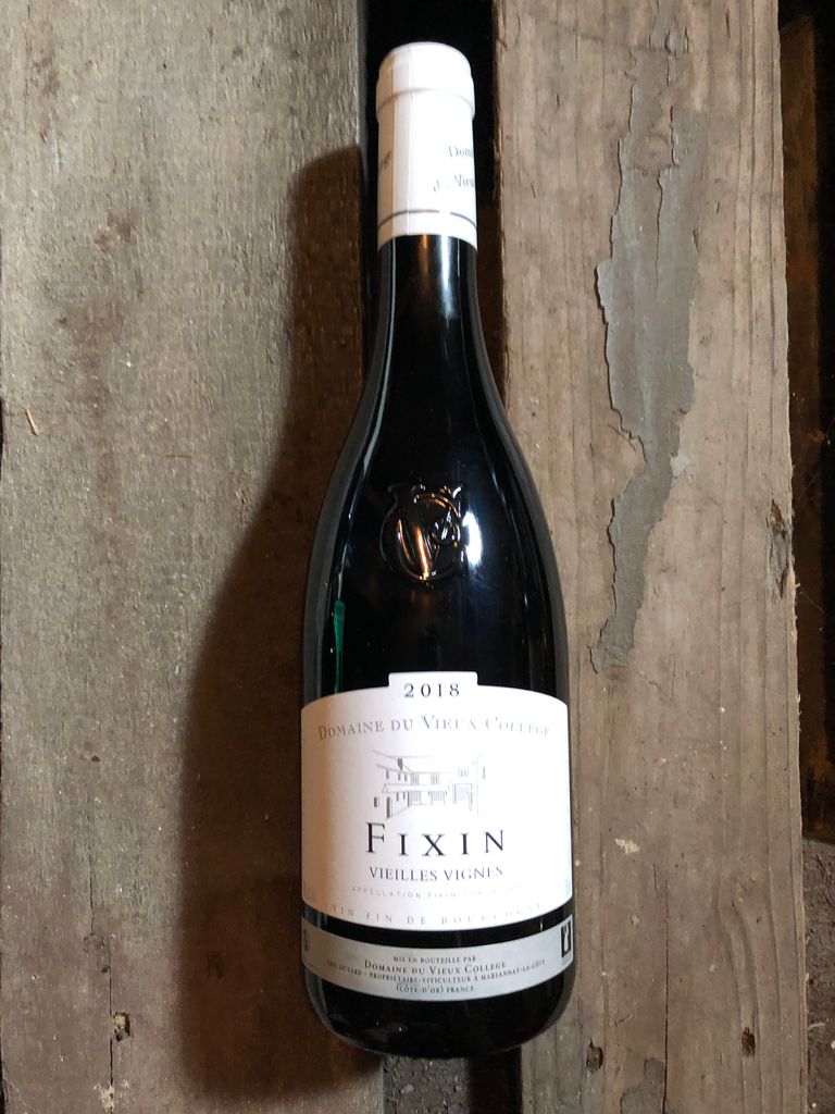 2021 Domaine du Vieux Collège Fixin Vieilles Vignes, France, Burgundy, Côte de Nuits, Fixin