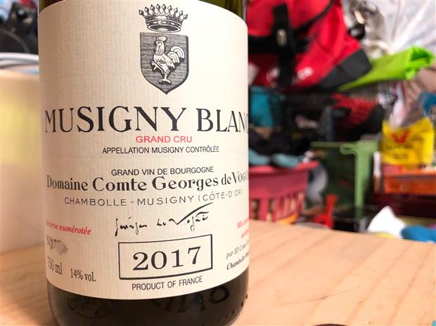2017 Domaine Comte Georges de Vogüé Musigny Blanc - CellarTracker