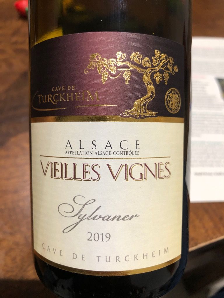 2019 Cave De Turckheim Sylvaner Vieilles Vignes France Alsace 2019-cave-de-turckheim-sylvaner-vieilles-vignes-france-alsace