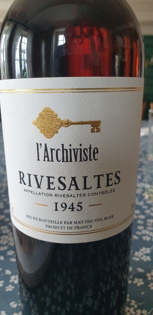 1979 L'Archiviste Rivesaltes - CellarTracker