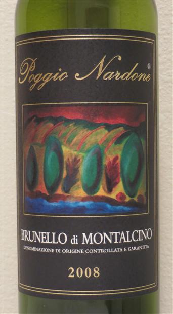 Poggio nardone brunello glass 750ml (784585002894)