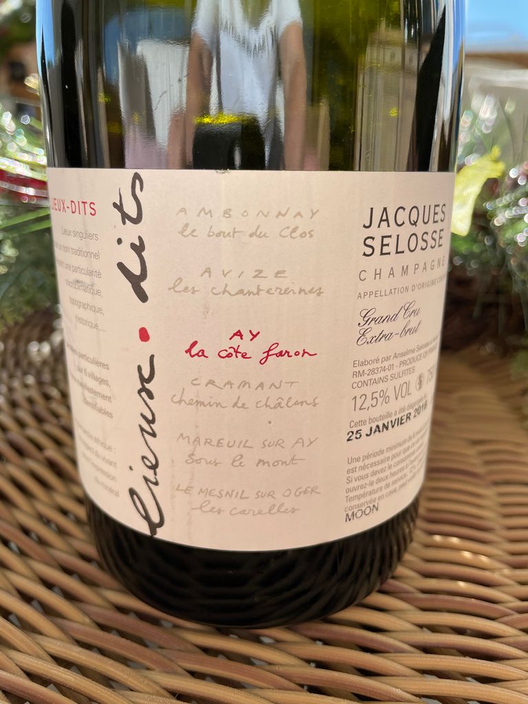 N.V. Jacques Selosse Champagne Grand Cru Lieux-dits Extra Brut Ay