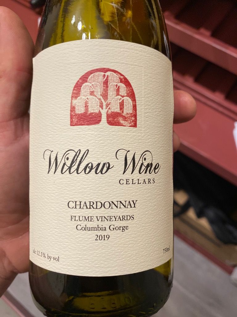 2019 Willow Wine Cellars Chardonnay Flume Vineyards, USA, Oregon ...