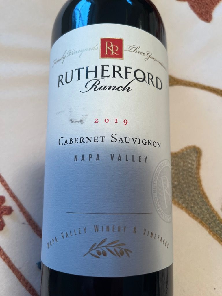 2019 Rutherford Ranch Cabernet Sauvignon - CellarTracker