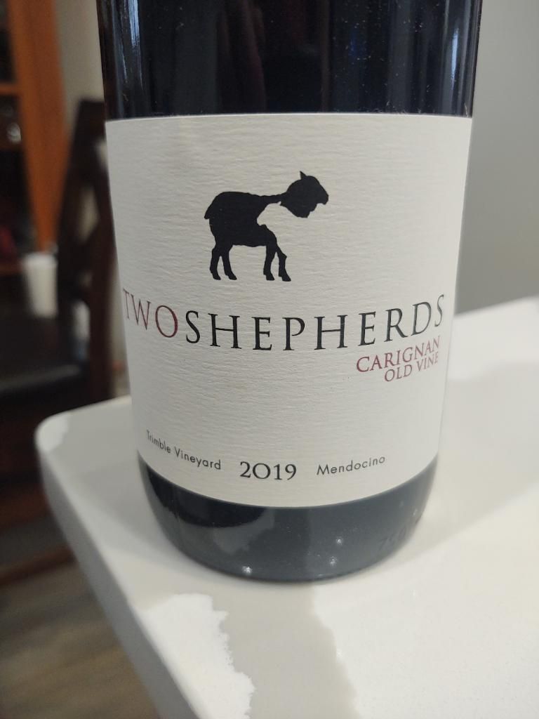 2020 Two Shepherds Carignan Trimble Vineyard, USA, California, North