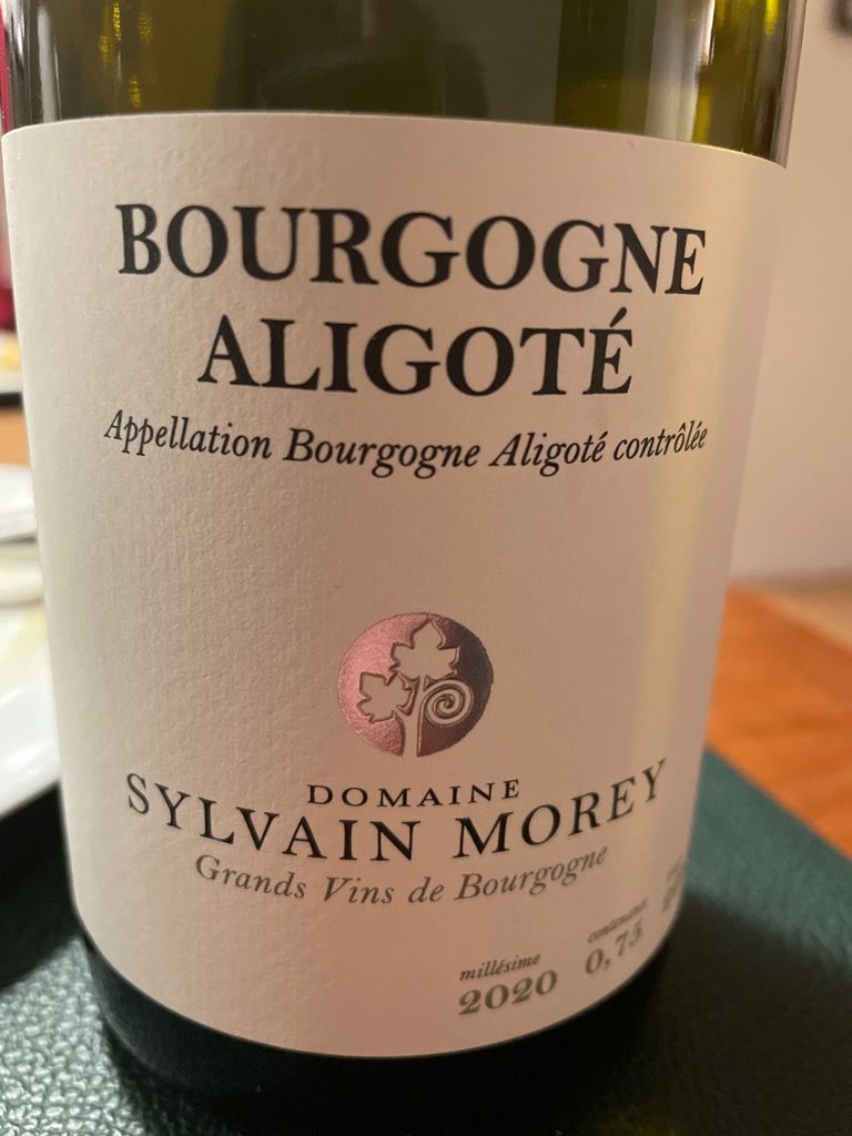 2021 Sylvain Morey Bourgogne-Aligoté - CellarTracker
