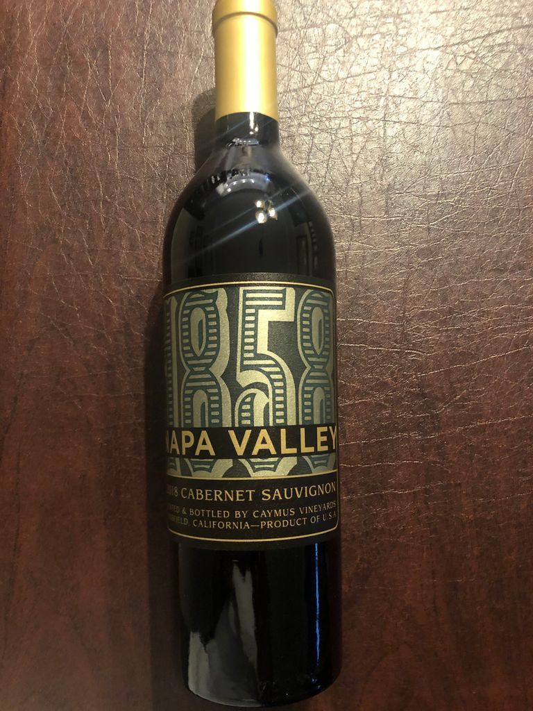 2018 Caymus Vineyards Cabernet Sauvignon Caymus Special Selection