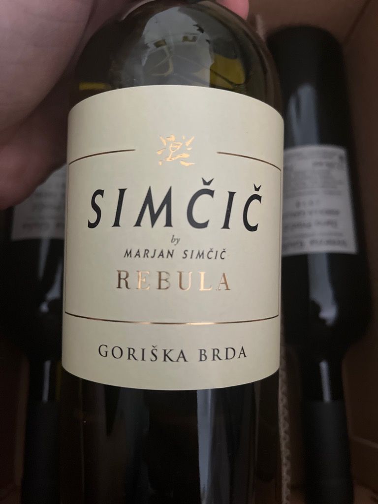 2015 Marjan Simčič Rebula Cru Selection, Slovenia, Primorska, Goriška ...