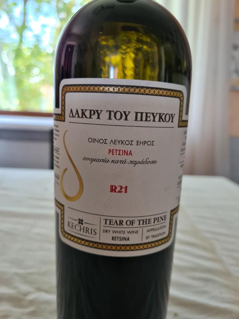 2021 Kechris Tear of the Pine Retsina, Greece, Macedonia - CellarTracker