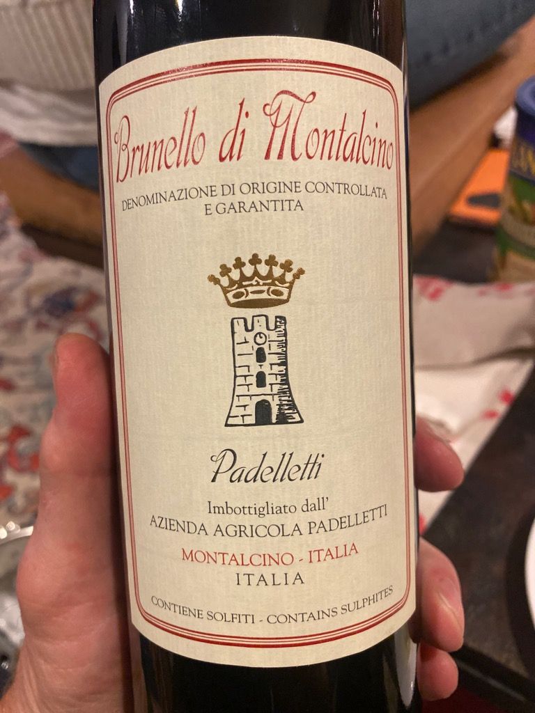 2015 Padelletti Brunello di Montalcino Riserva, Italy, Tuscany ...