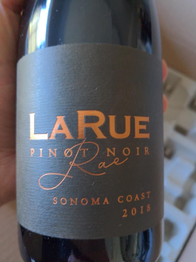2018 LaRue Wines Pinot Noir Rae - CellarTracker