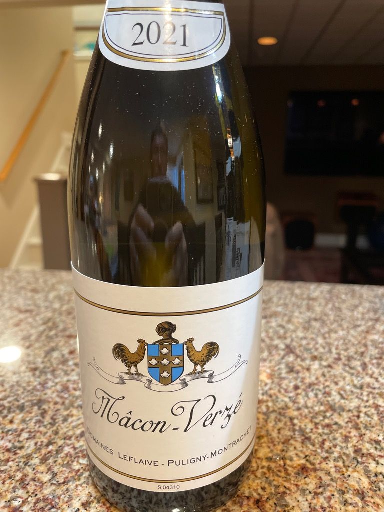 2021 Domaine Leflaive Mâcon-Verzé - CellarTracker