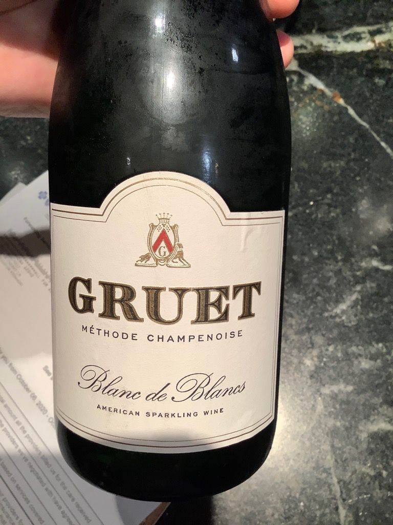 2020 Gruet Winery Chardonnay Blanc de Blancs Sauvage, USA, New Mexico