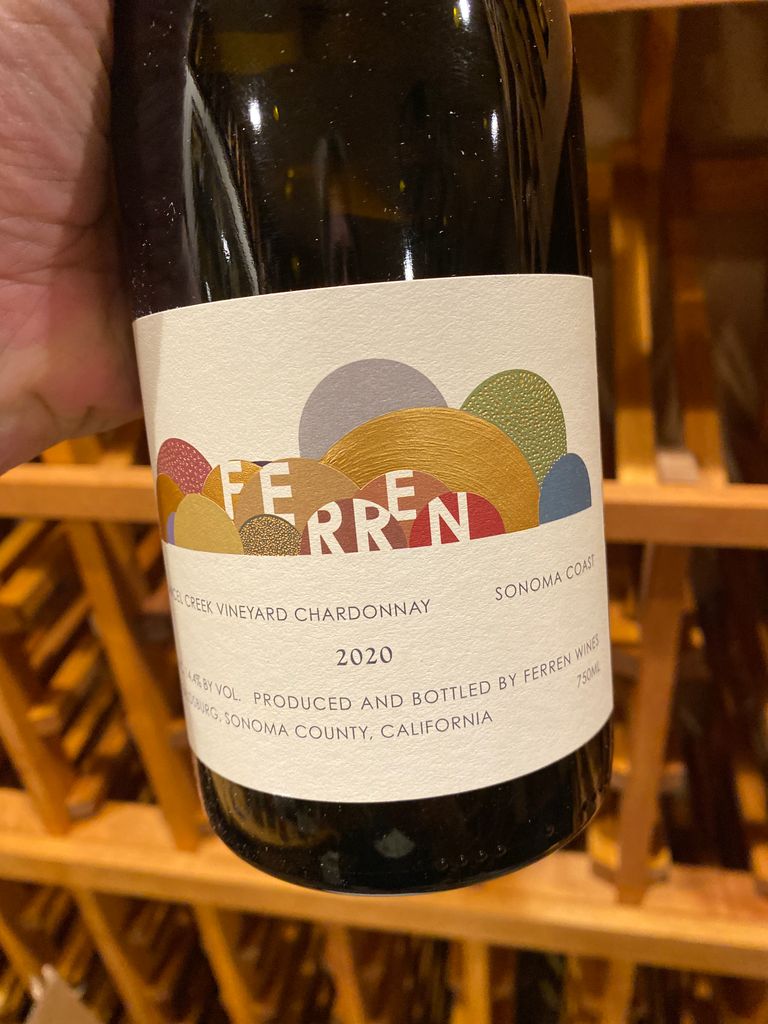 2020 Ferren Wines Chardonnay Lancel Creek Vineyard, USA, California ...
