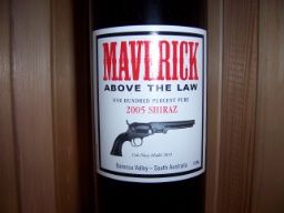 Hundred acre wines maverick above the law shiraz - 750 (9337818000207)
