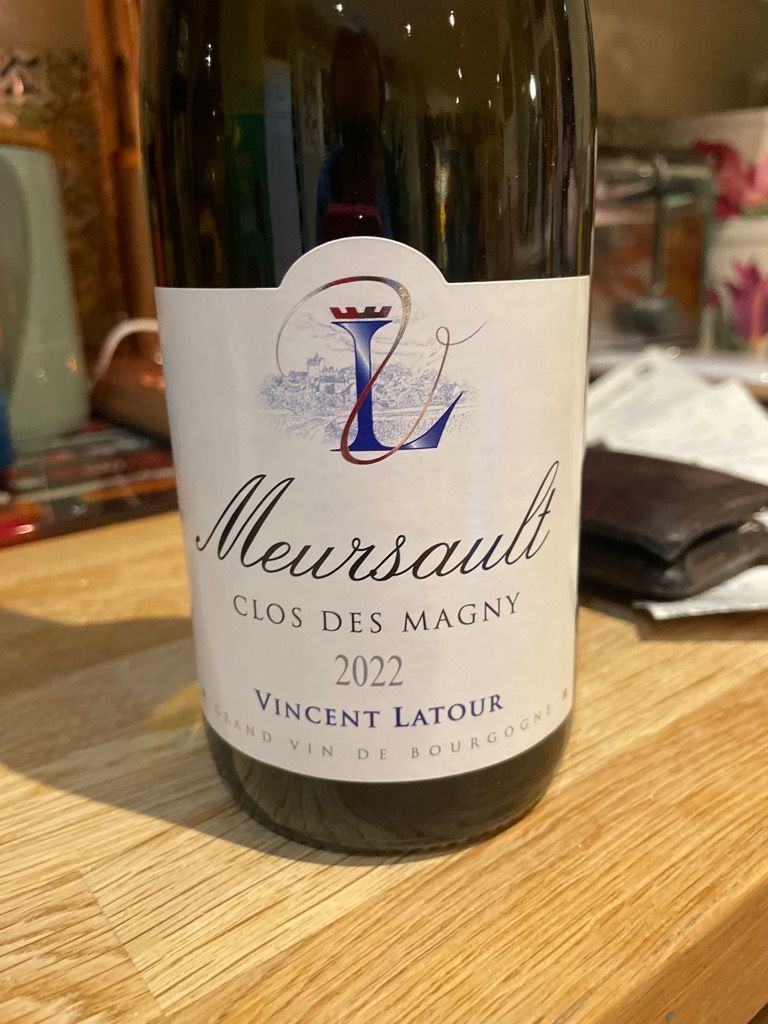 2017 Latour-Labille / Vincent Latour Meursault Clos de Magny