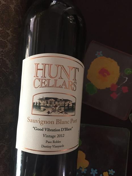 2016 Hunt Cellars Sauvignon Blanc Good Vibrations Port D'Blanc Destiny