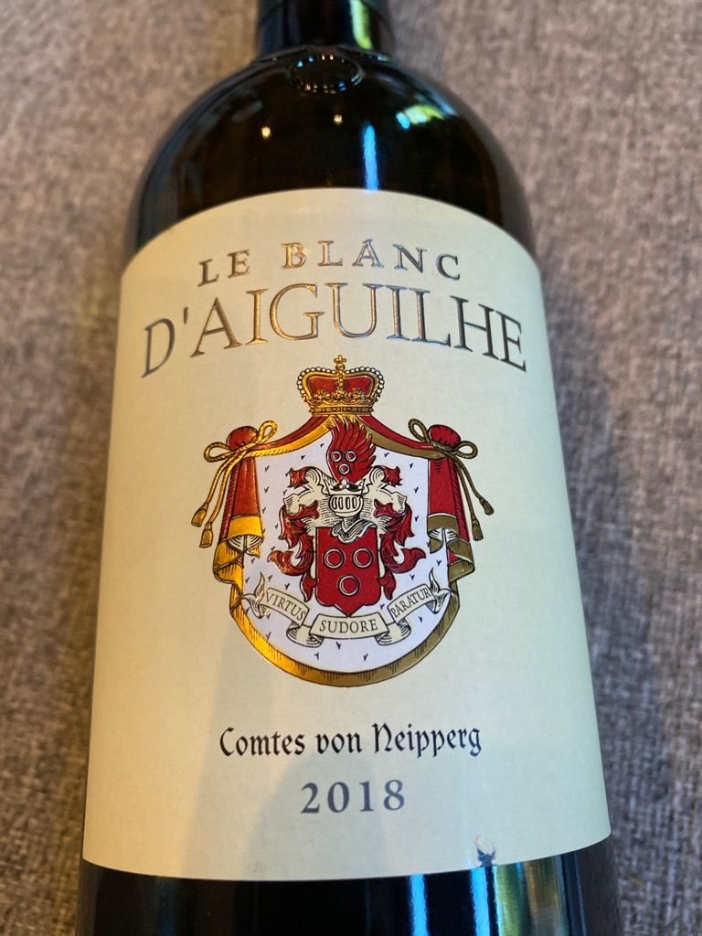 Château Blanc 2019 - CellarTracker d\'Aiguilhe