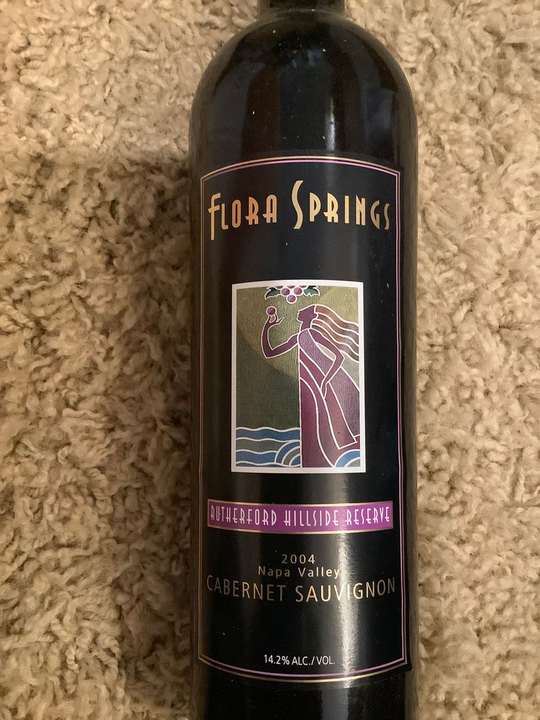 2004 Flora Springs Cabernet Sauvignon Rutherford Hillside Reserve, USA ...