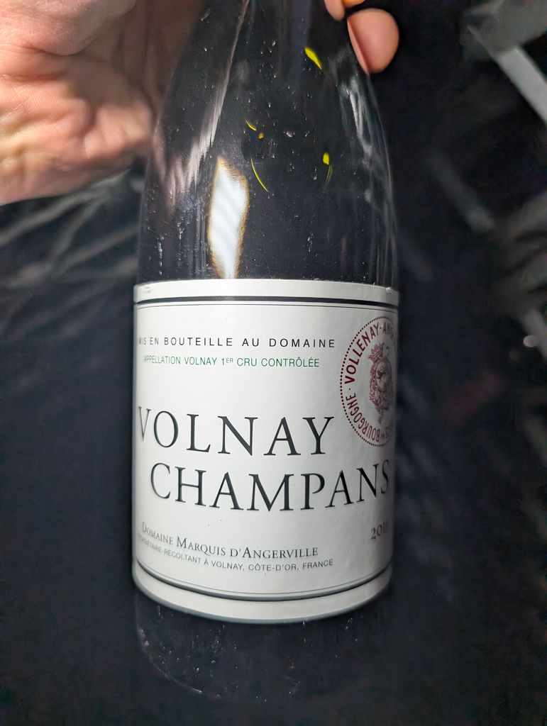 2011 Domaine Marquis d'Angerville Volnay 1er Cru Champans