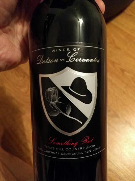 2008 Dotson-Cervantes Something Red, USA, Texas, Texas Hill Country ...