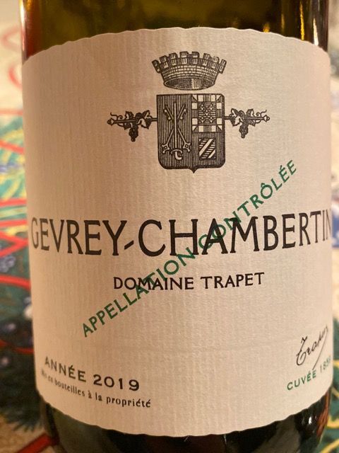 2020 Domaine Trapet Gevrey-Chambertin Cuvée 1859 - CellarTracker
