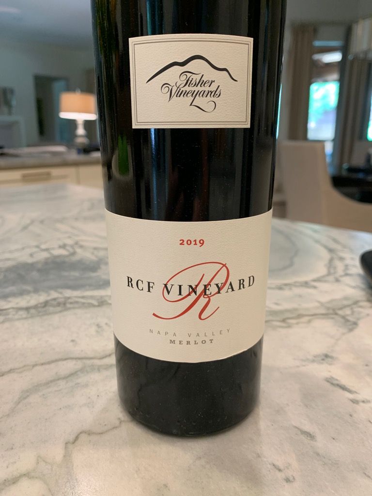 2019 Fisher Vineyards Merlot RCF Vineyard, USA, California, Napa Valley ...