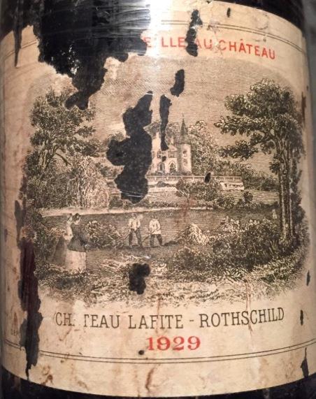 1929 Château Lafite Rothschild - CellarTracker