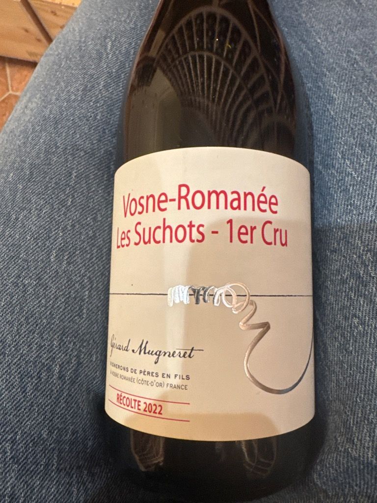 2022 Gérard Mugneret Vosne-Romanée 1er Cru Les Suchots - CellarTracker