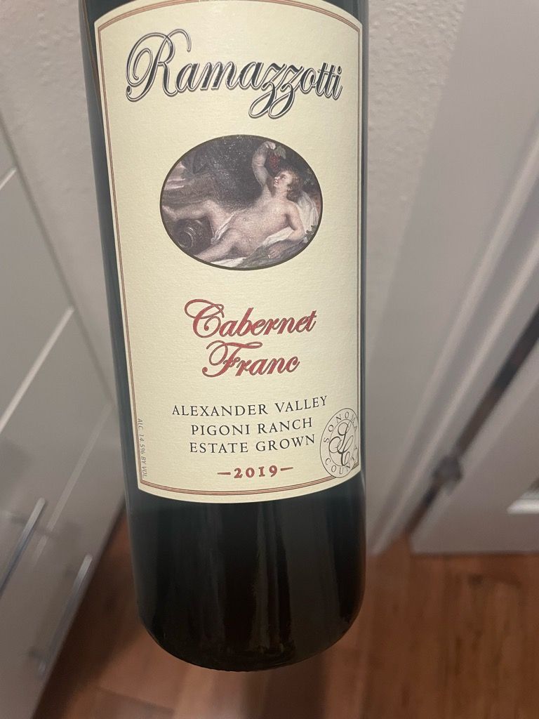 2019 Ramazzotti Wines Franc Pigoni Ranch, USA, California