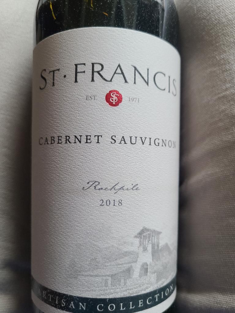 2018 St. Francis Sauvignon Artisan Collection Rockpile, USA