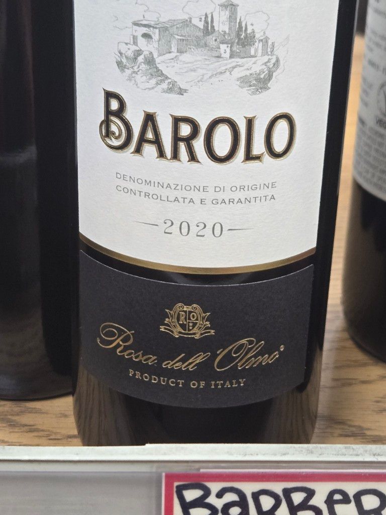 2020 Rosa dell'Olmo Barolo - CellarTracker