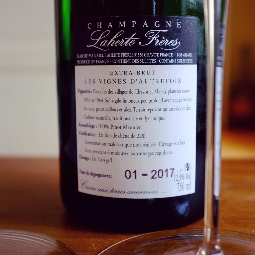 N.V. Laherte Frères Champagne Extra Brut Les Vignes d'Autrefois