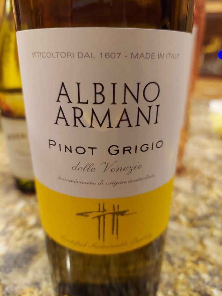 2021 Albino Armani Pinot Grigio Delle Venezie, Italy, Delle Venezie -  CellarTracker