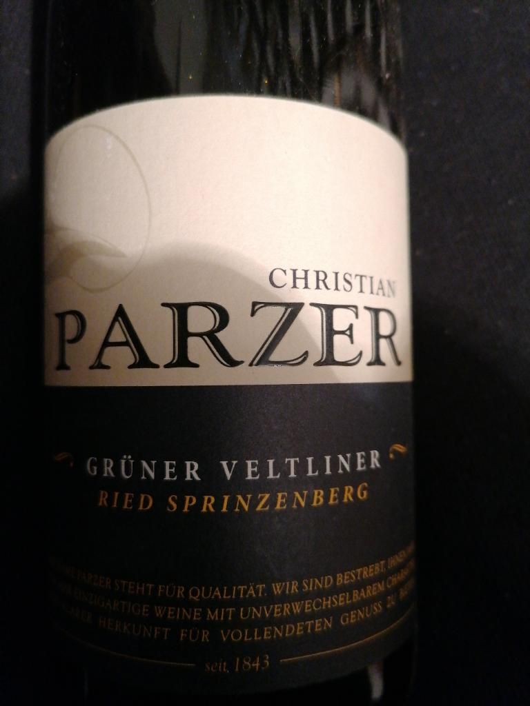 Parzer 2019 Weinhof Parzer Riesling Ried Sprinzenberg, Austria ...