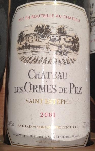 Chateau Les Ormes de Pez 1993 赤ワイン 木箱入り Vins Saint-Estèphe Chateau Les Ormes de Pez - 1993 - Avis, conseil