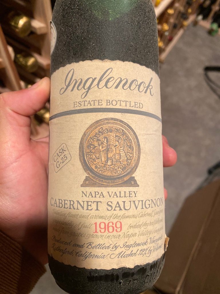 1967 Inglenook Vineyards Cabernet Sauvignon Reserve Cask USA 