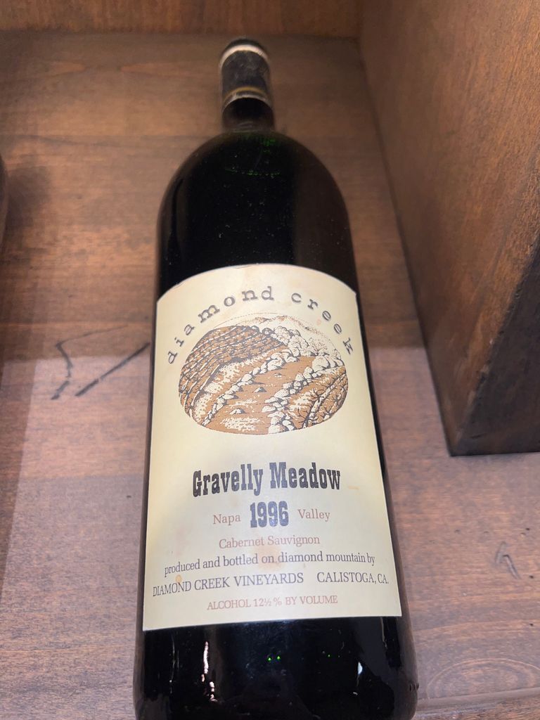 1996 Diamond Creek Cabernet Sauvignon Gravelly Meadow - CellarTracker