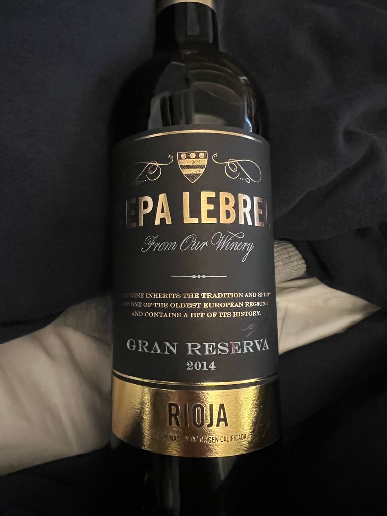 2015 Cepa Lebrel Rioja Gran Reserva - CellarTracker