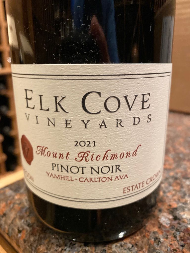 2022 Elk Cove Vineyards Pinot Noir Mount Richmond, USA, Oregon ...