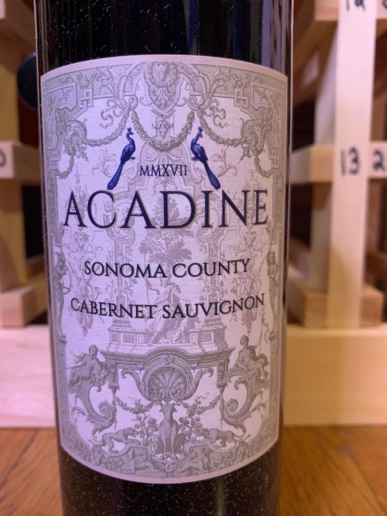 2017 94558 Wine Cabernet Sauvignon Acadine, USA, California, Napa ...