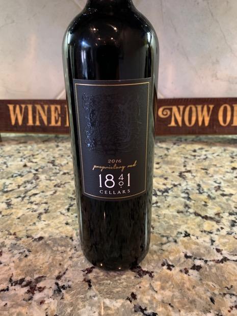 2016 Trisaetum 18401 Cellars Proprietary Red, USA, Oregon, Willamette ...