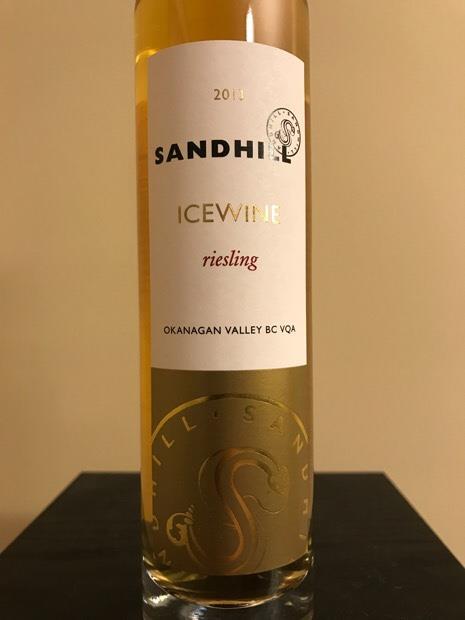 2013 Sandhill Riesling Icewine - CellarTracker