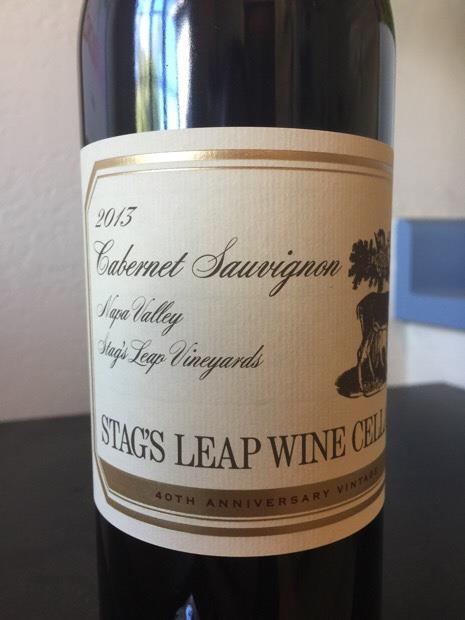 2013 Stag's Leap Wine Cellars Cabernet Sauvignon 40th